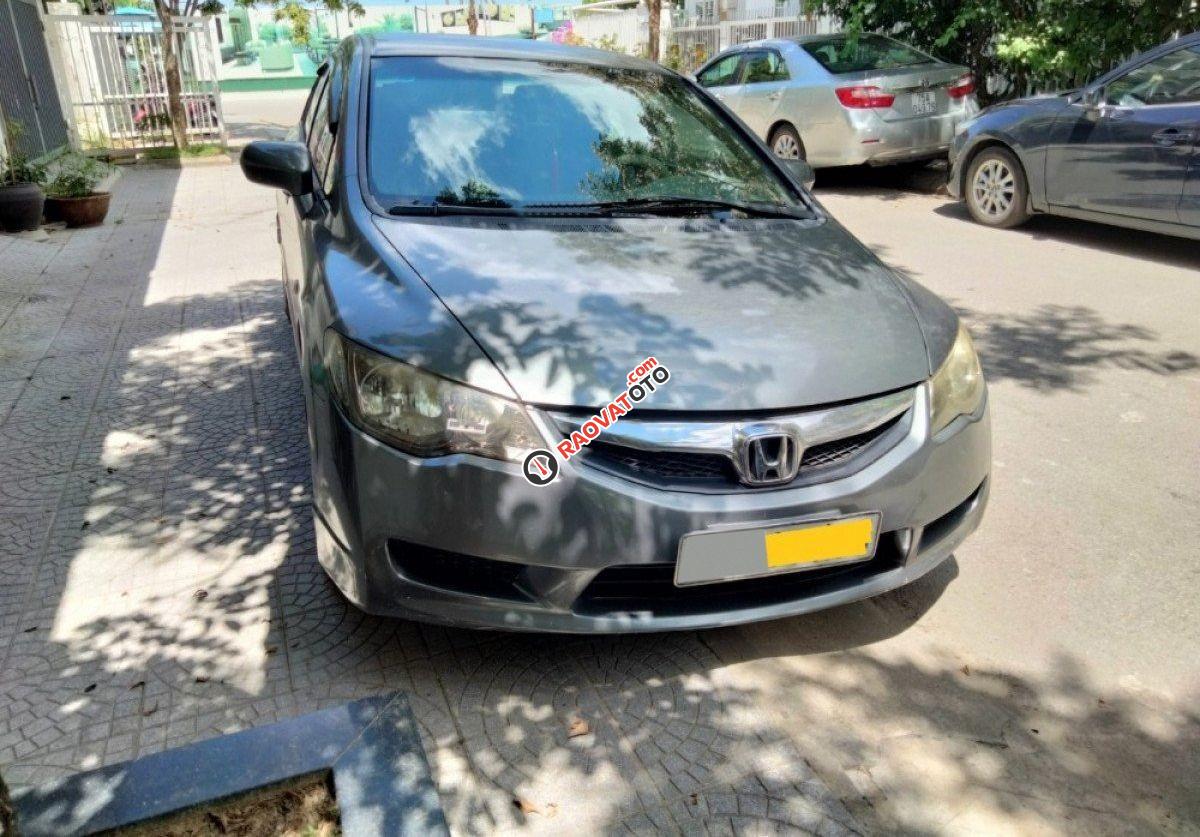 Bán xe Honda Civic 1.8 MT 2010, màu xám còn mới-0