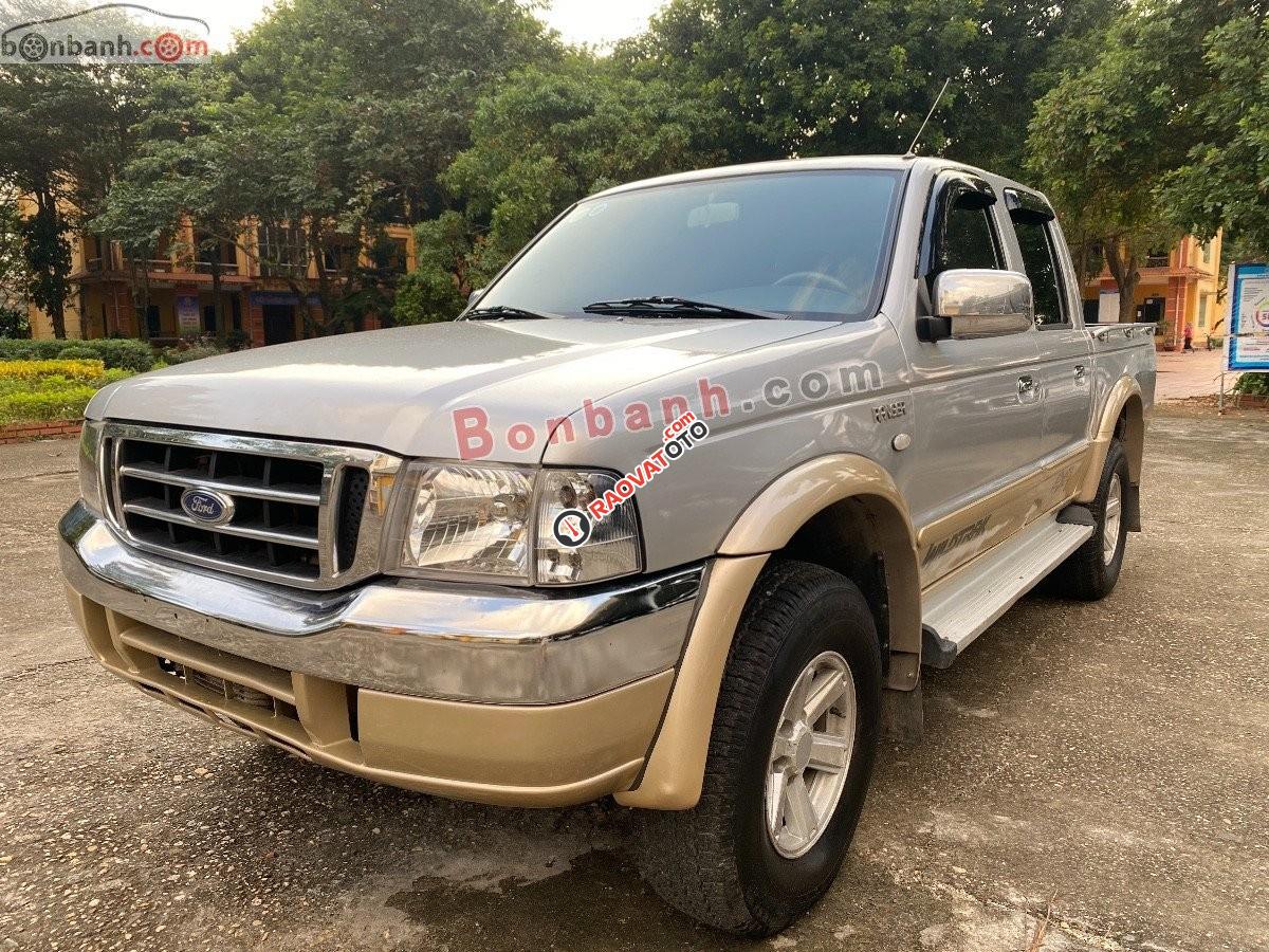 Bán Ford Ranger XLT đời 2004, màu bạc, nhập khẩu nguyên chiếc  -1