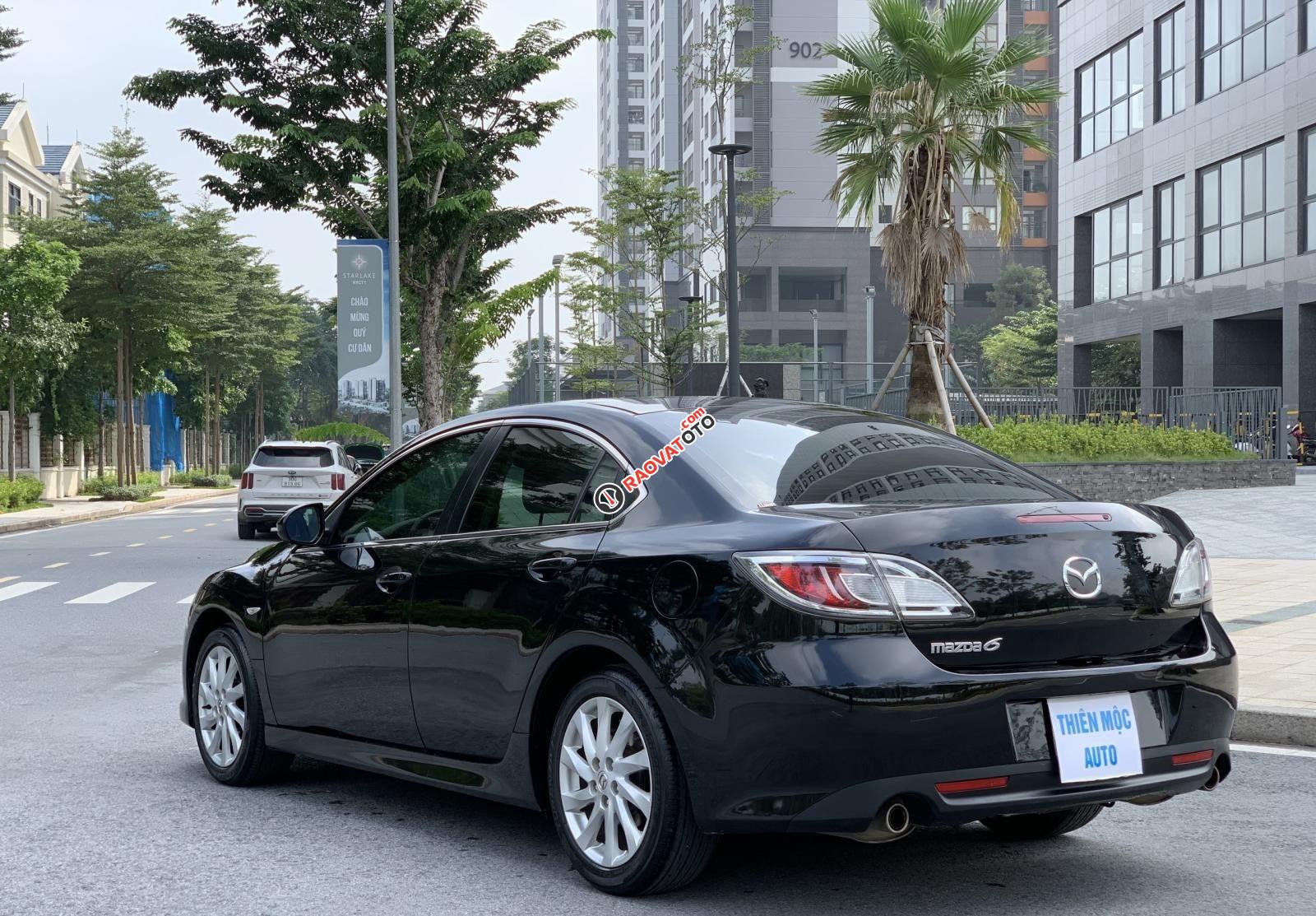 Bán Mazda 6 đời 2011, màu đen, xe nhập-5