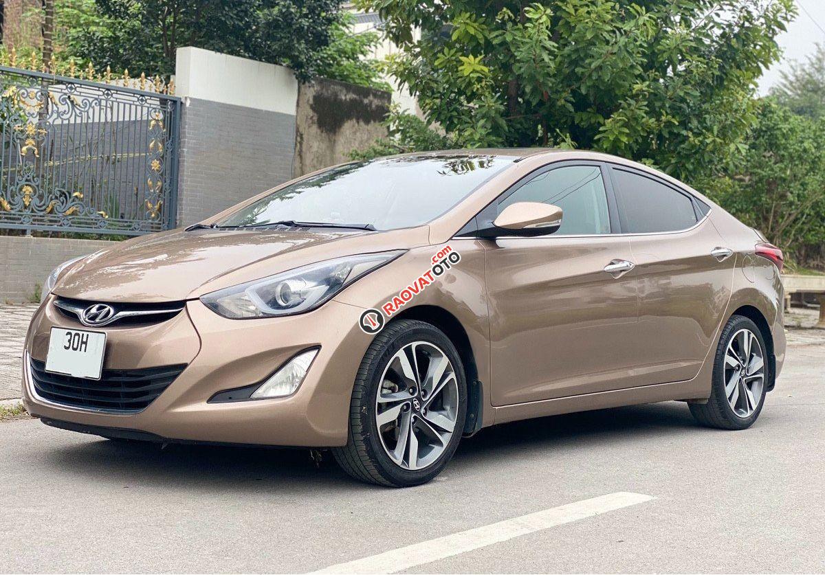 Cần bán xe Hyundai Elantra 1.8 AT đời 2014, màu nâu, nhập khẩu  -3