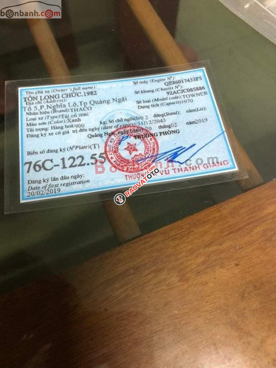 Bán Thaco TOWNER đời 2019, màu xanh lam, 115 triệu-2