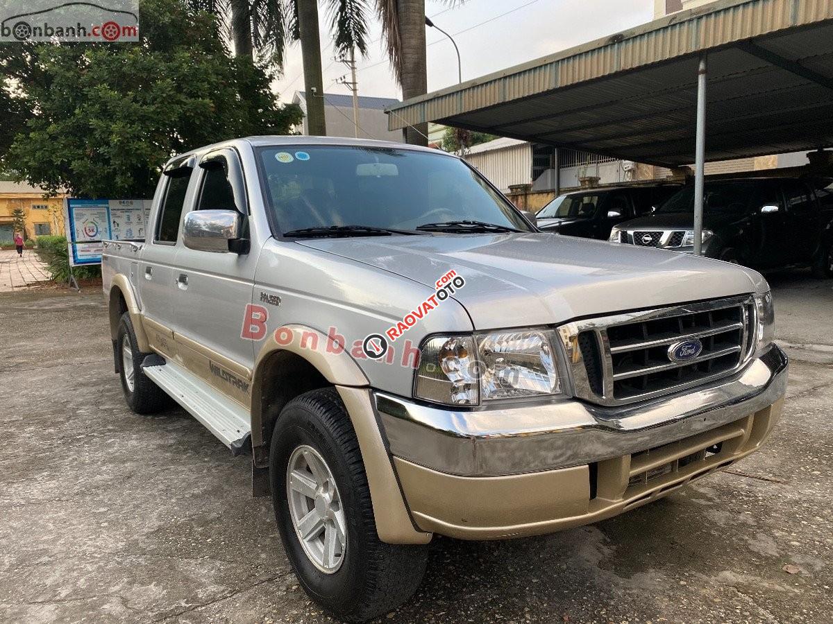 Bán Ford Ranger XLT đời 2004, màu bạc, nhập khẩu nguyên chiếc  -0