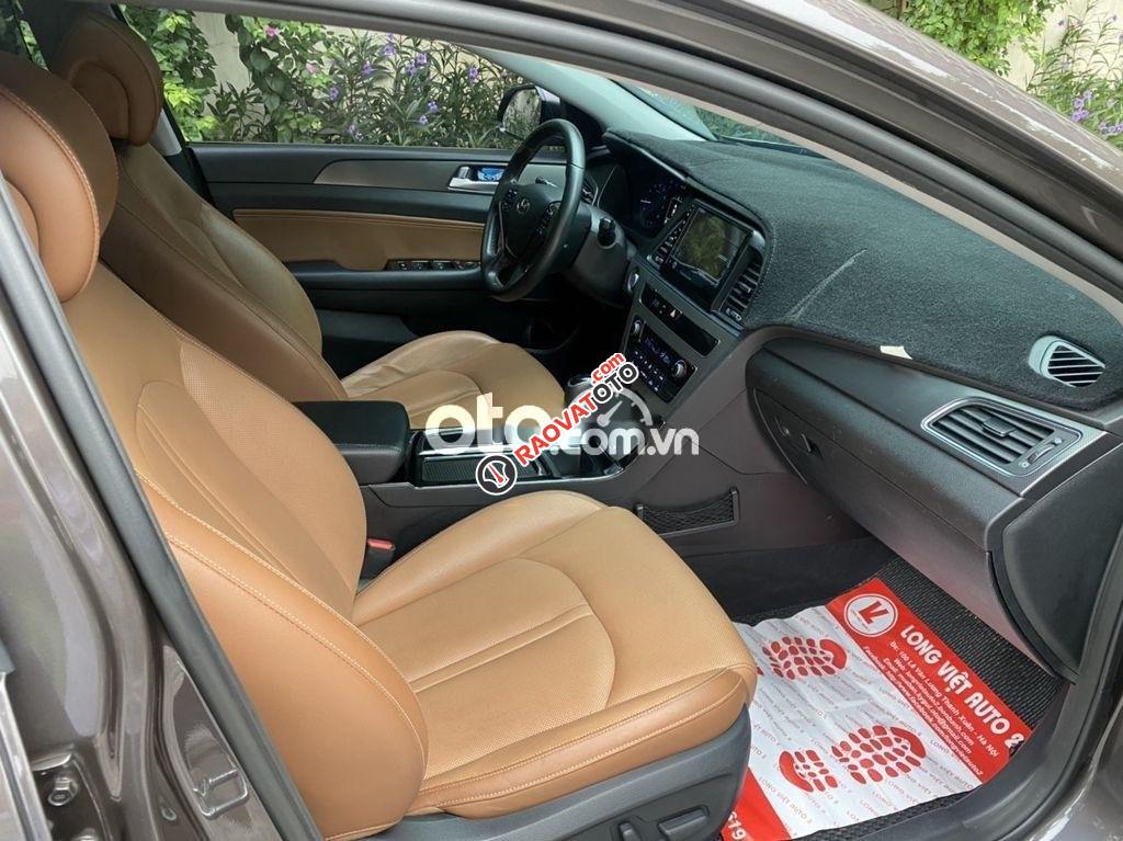 Bán xe Hyundai Sonata 2.0 đời 2015, màu nâu-3