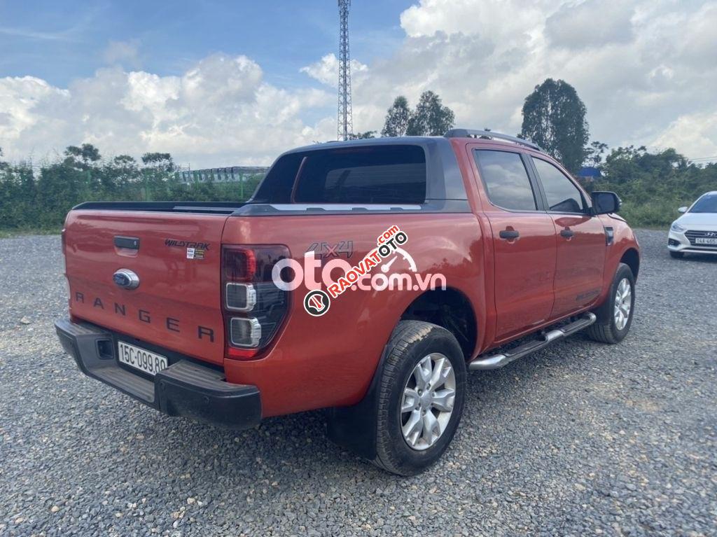 Bán Ford Ranger Wildtrak đời 2014, màu đỏ, nhập khẩu-6