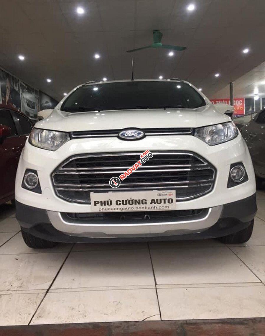 Bán Ford EcoSport Titanium 1.5L AT năm sản xuất 2014, màu trắng còn mới-3