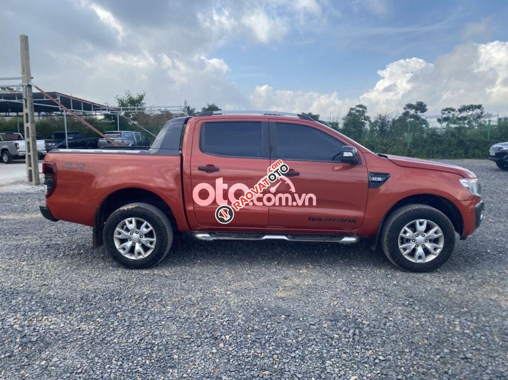 Bán Ford Ranger Wildtrak đời 2014, màu đỏ, nhập khẩu-5