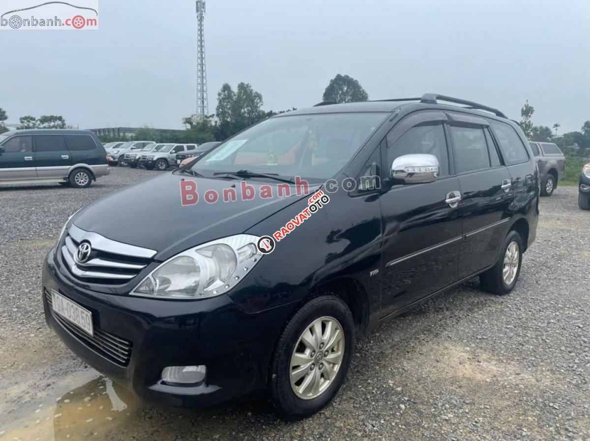 Cần bán xe Toyota Innova V đời 2009, màu đen, 280tr-3