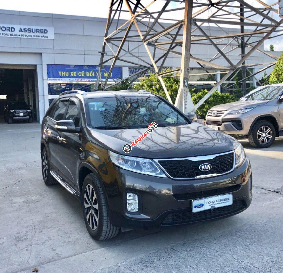 Cần bán lại xe Kia Sorento GAT 2016, màu nâu giá cạnh tranh-3