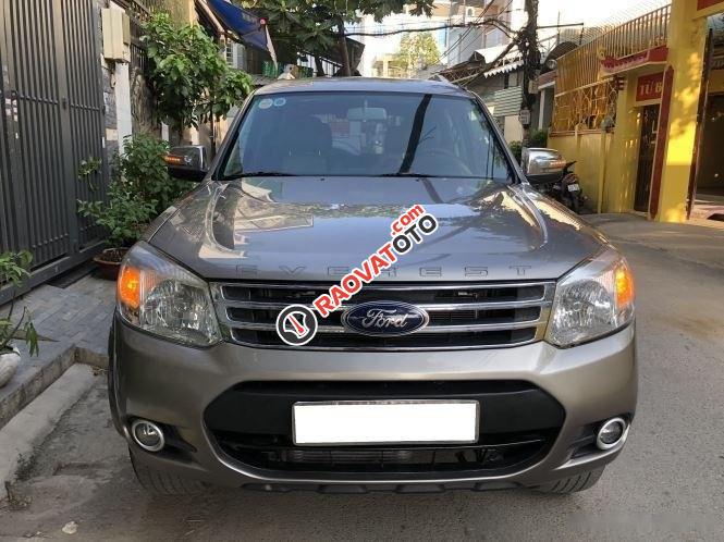 Bán Ford Everest 4x2 MT đời 2014, màu xám -0