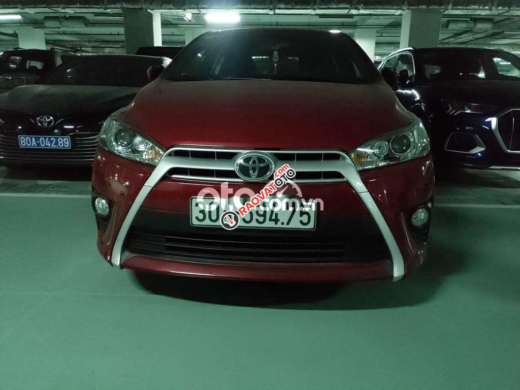 Cần bán gấp Toyota Yaris G 2015, màu đỏ, nhập khẩu-1