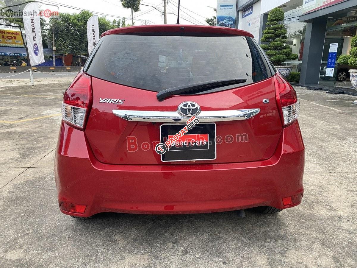 Bán Toyota Yaris 1.3G 2016, màu đỏ, 525tr-7