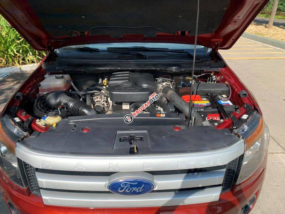 Bán ô tô Ford Ranger XLS AT năm 2014, màu đỏ, giá tốt-1