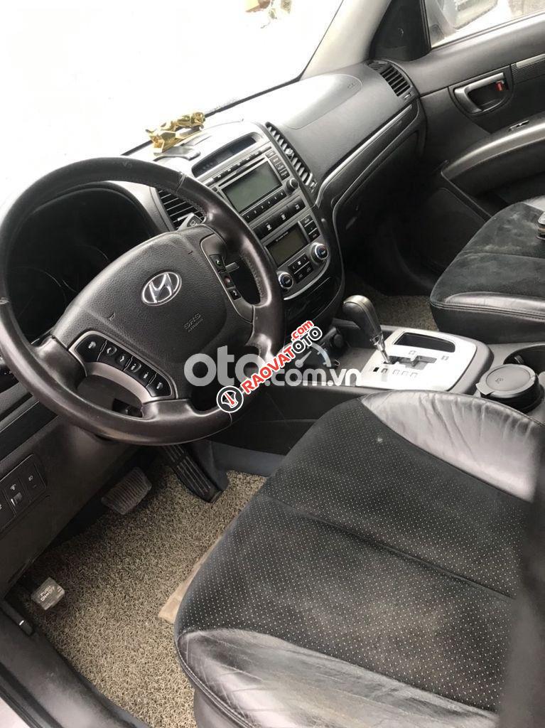 Cần bán gấp Hyundai Santa Fe AT năm sản xuất 2009, màu bạc-7