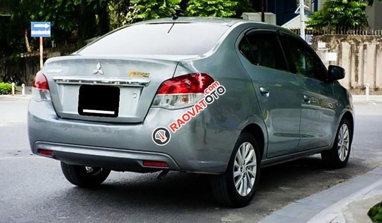 Bán xe Mitsubishi Attrage 1.2 CVT năm sản xuất 2017, màu xám -5