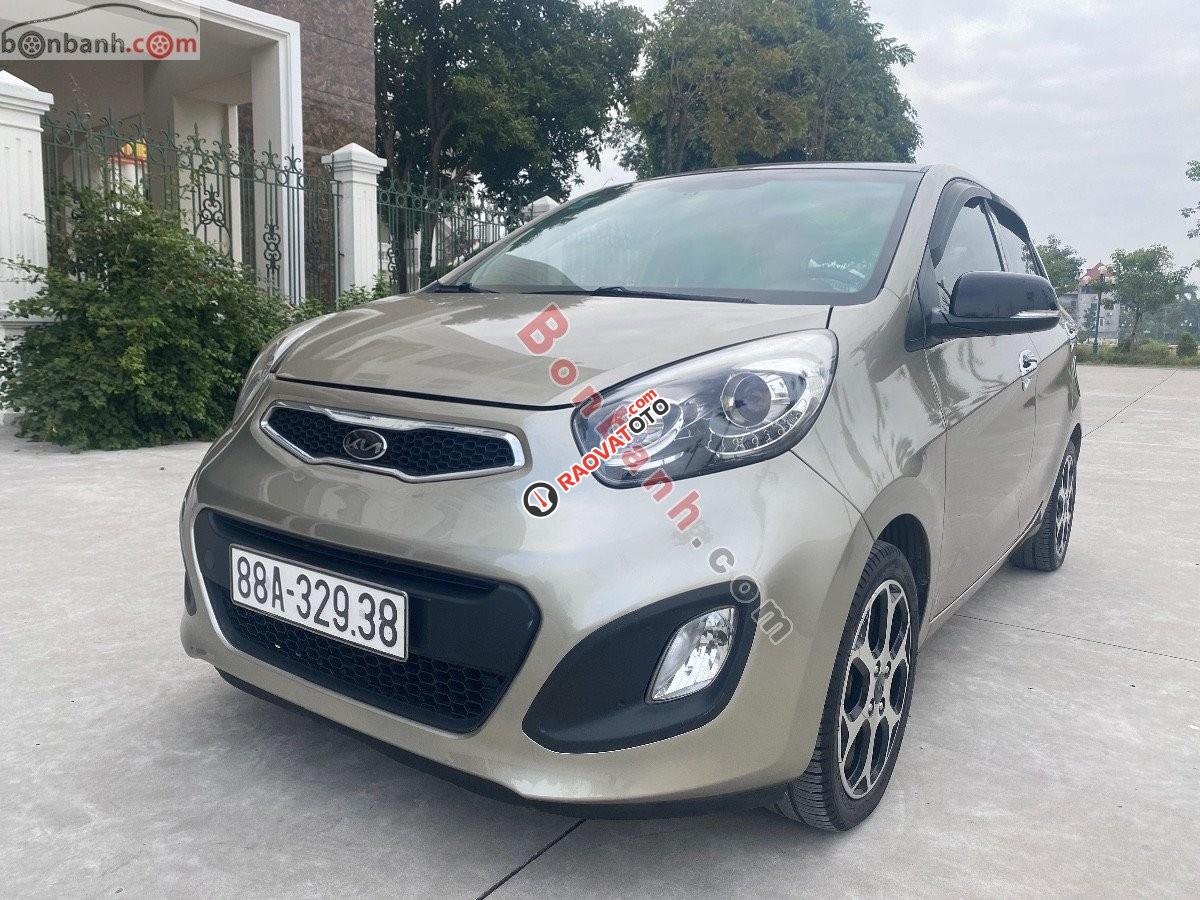 Bán Kia Morning S AT sản xuất 2014, màu ghi vàng-0