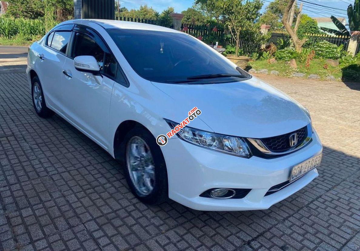 Cần bán gấp Honda Civic 1.8 AT sản xuất năm 2015, màu trắng-5