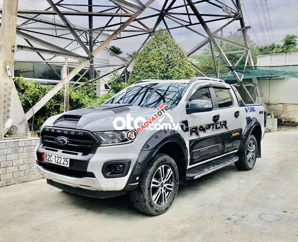 Cần bán gấp Ford Ranger Wildtrak năm sản xuất 2018, màu trắng, nhập khẩu nguyên chiếc, giá 820tr-8