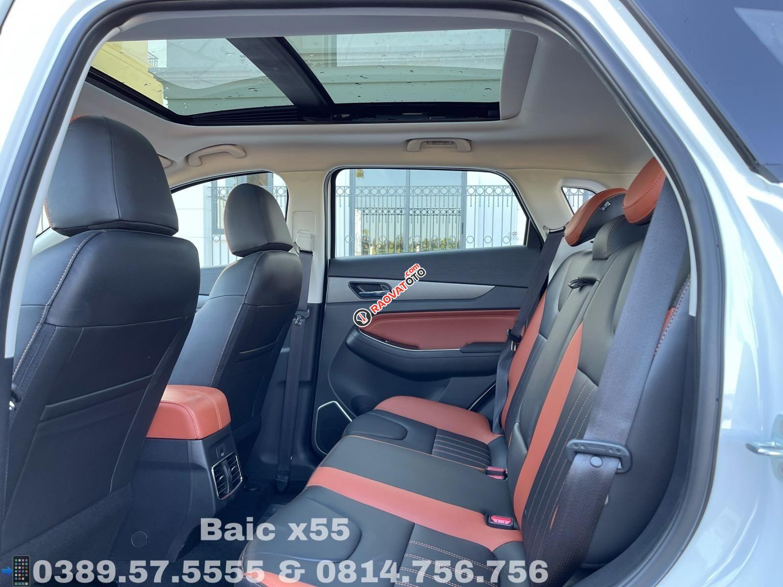 [Phân phối chính hãng] BAIC X55 2021 nhập khẩu nguyên chiếc, bảo hành 3 năm, hỗ trợ 80% giá trị xe, có sẵn giao ngay-6