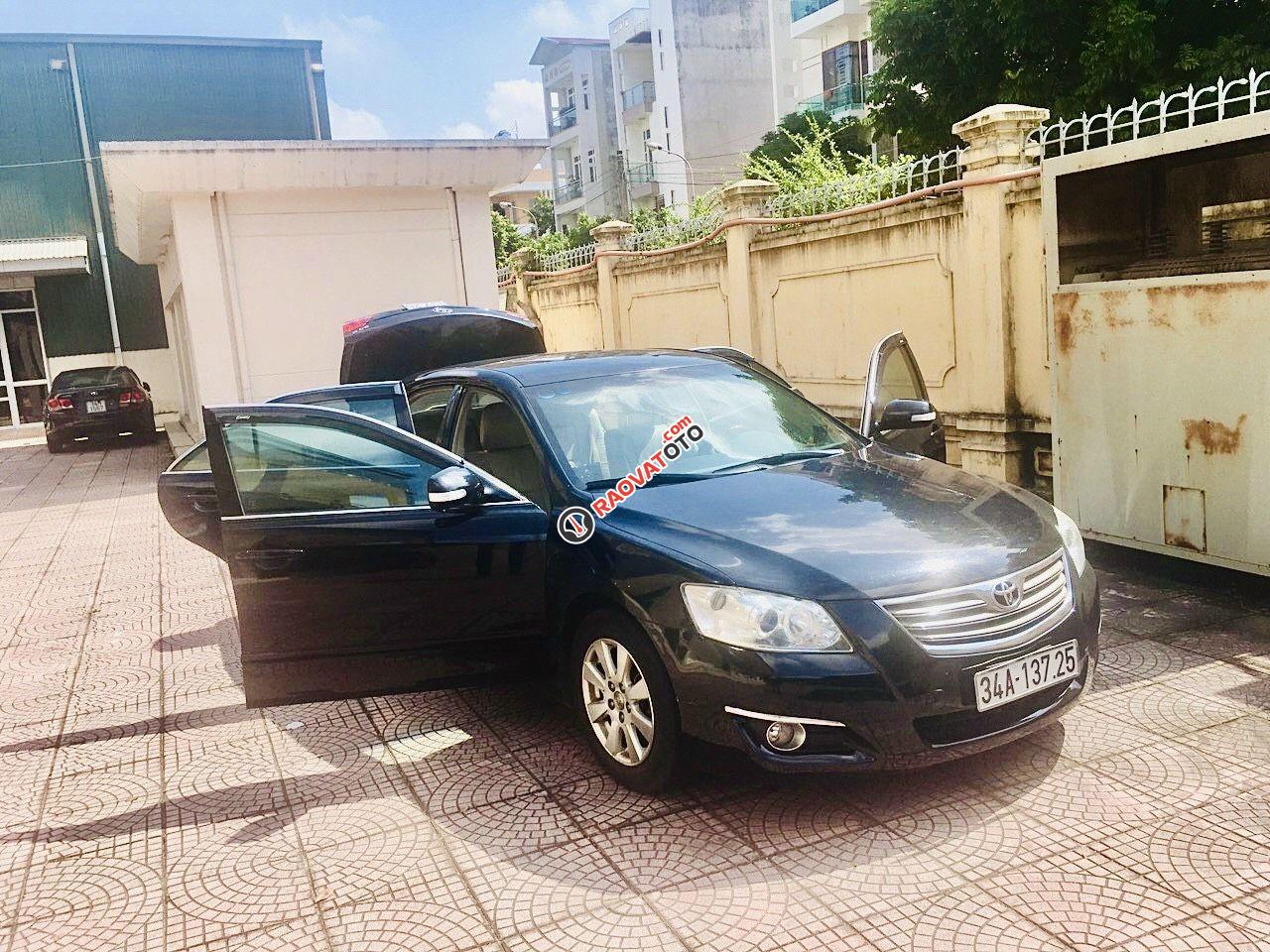 Bán xe Toyota Camry 2.0E sản xuất năm 2008, màu đen, xe nhập-1