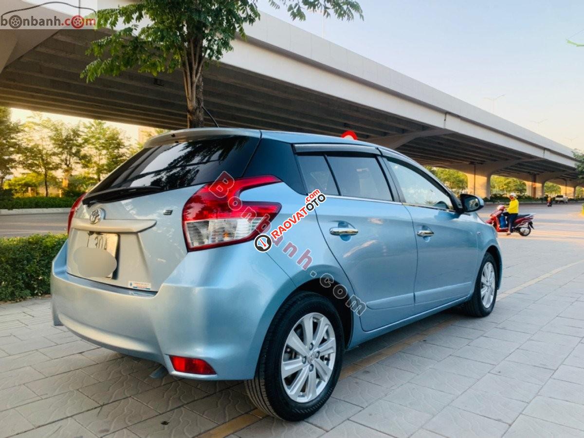 Cần bán gấp Toyota Yaris 1.3E 2014, màu xanh lam, nhập khẩu nguyên chiếc, 415tr-5