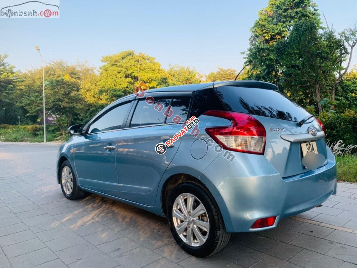 Cần bán gấp Toyota Yaris 1.3E 2014, màu xanh lam, nhập khẩu nguyên chiếc, 415tr-4