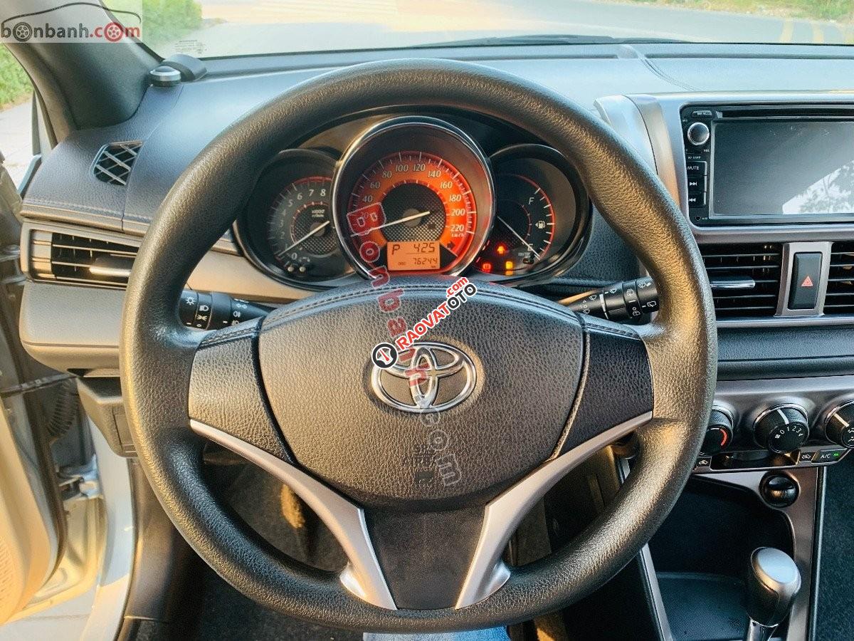 Cần bán gấp Toyota Yaris 1.3E 2014, màu xanh lam, nhập khẩu nguyên chiếc, 415tr-8