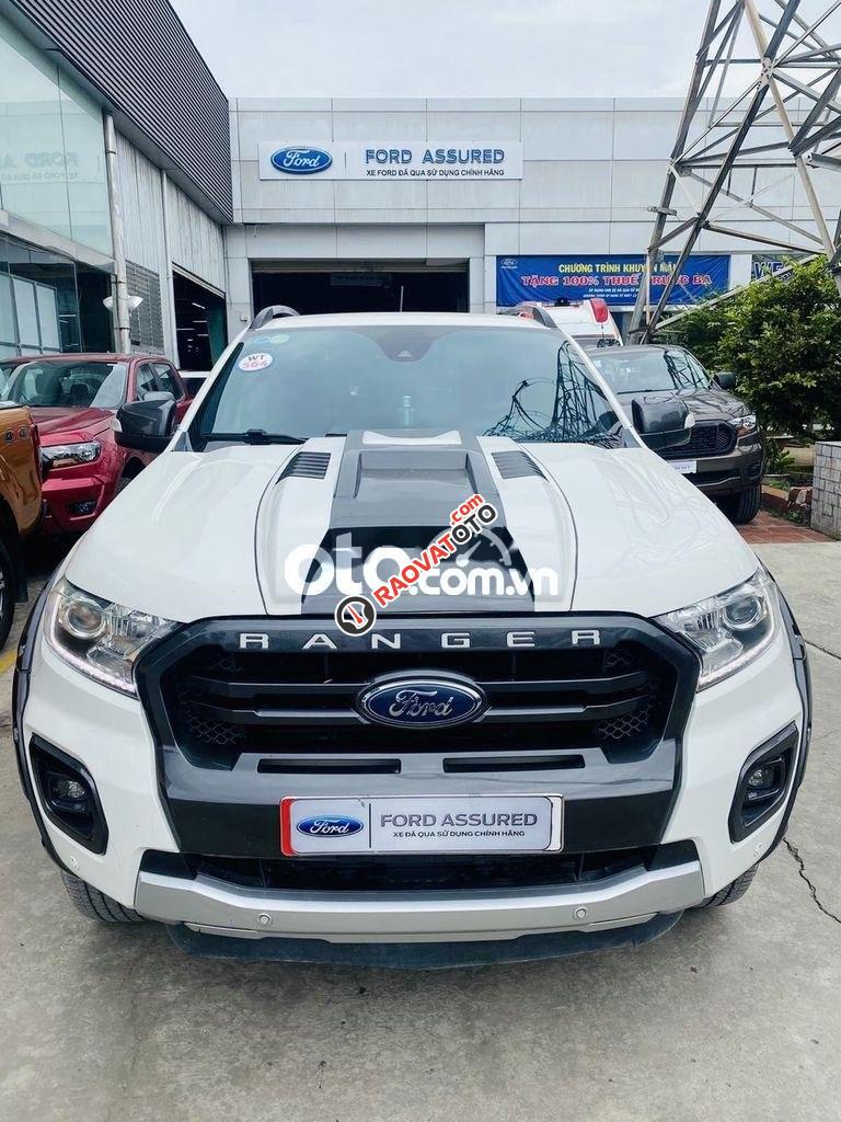 Cần bán gấp Ford Ranger Wildtrak năm sản xuất 2018, màu trắng, nhập khẩu nguyên chiếc, giá 820tr-10