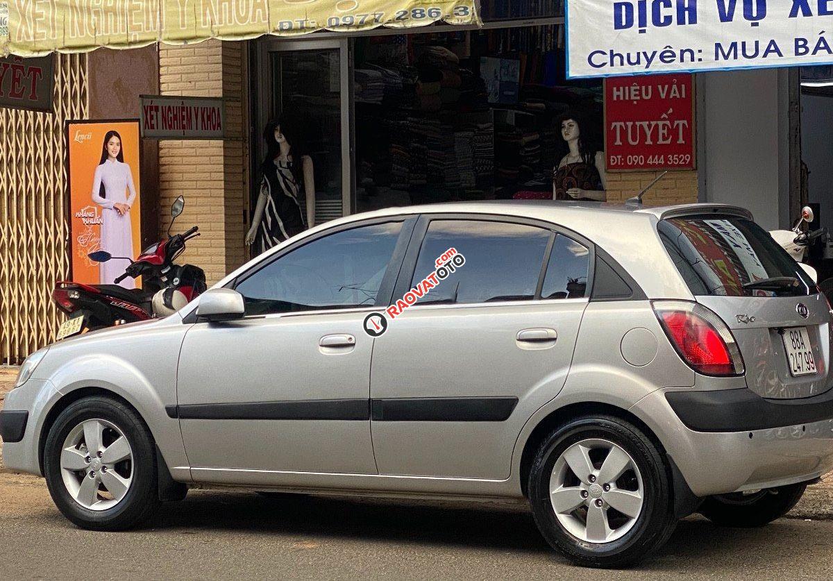 Bán ô tô Kia Rio 1.6 AT năm sản xuất 2008, màu bạc, nhập khẩu  -2