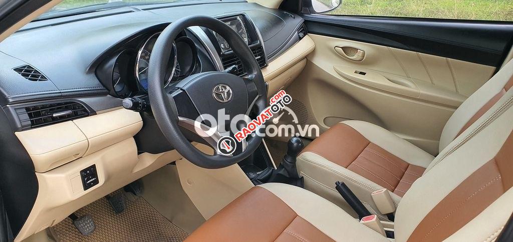 Bán Toyota Vios E sản xuất 2015, màu bạc, giá tốt-4