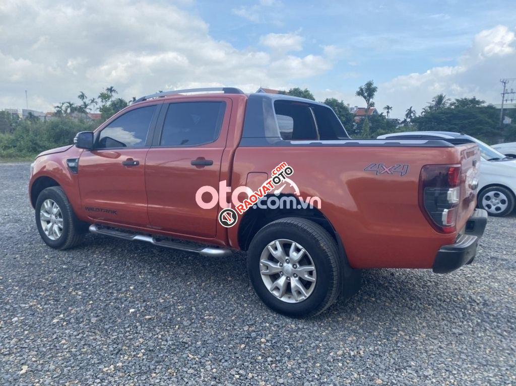 Bán Ford Ranger Wildtrak đời 2014, màu đỏ, nhập khẩu-3