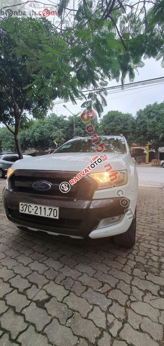 Bán xe Ford Ranger Wildtrack 3.2 sản xuất năm 2016, màu trắng, xe nhập, 699 triệu-1