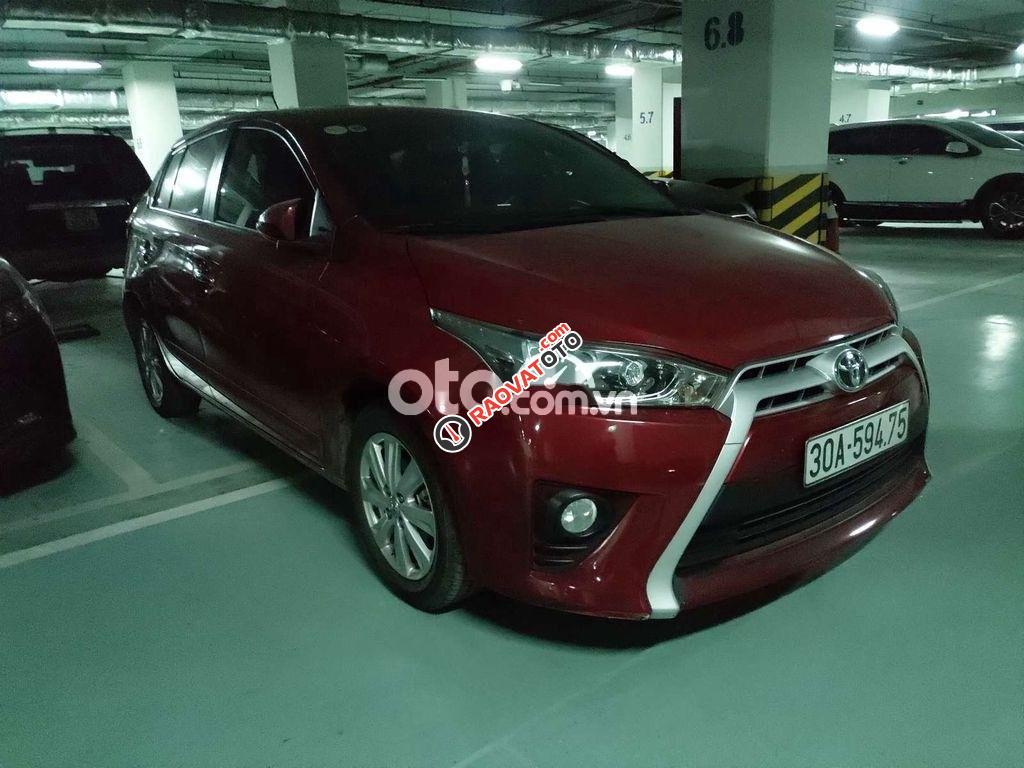 Cần bán gấp Toyota Yaris G 2015, màu đỏ, nhập khẩu-2