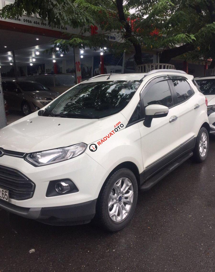 Bán Ford EcoSport Titanium 1.5L AT năm sản xuất 2014, màu trắng còn mới-4