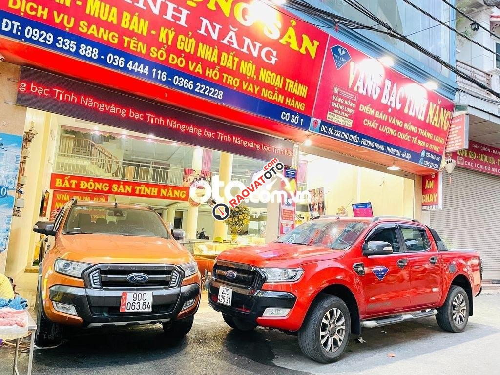 Cần bán xe Ford Ranger Wildtrak 3.2 đời 2015, màu đỏ, xe nhập-11