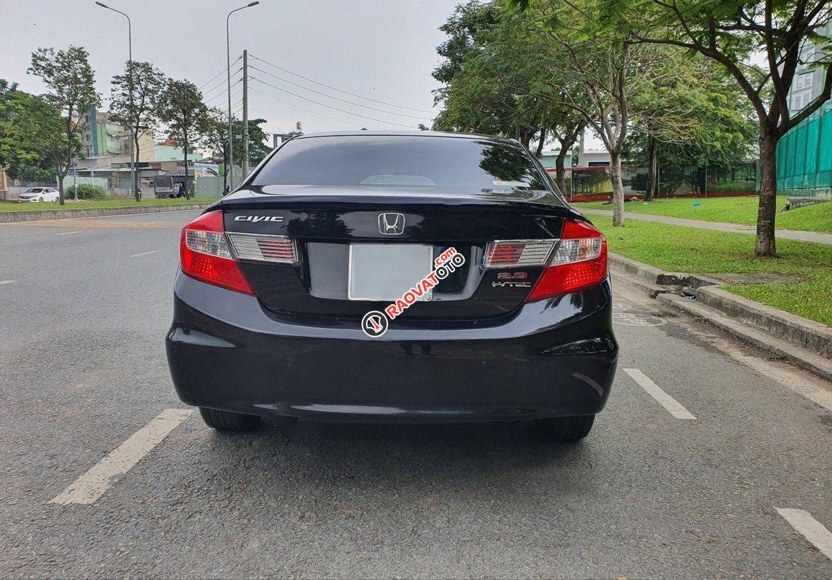 Bán Honda Civic 2.0AT đời 2014, màu đen còn mới, giá 445tr-4