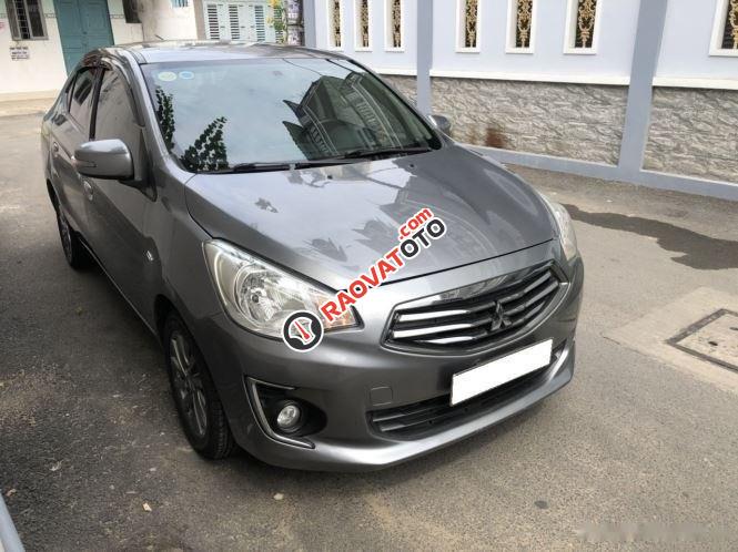 Bán Mitsubishi Attrage CVT năm sản xuất 2017, màu xám, nhập khẩu chính chủ-6