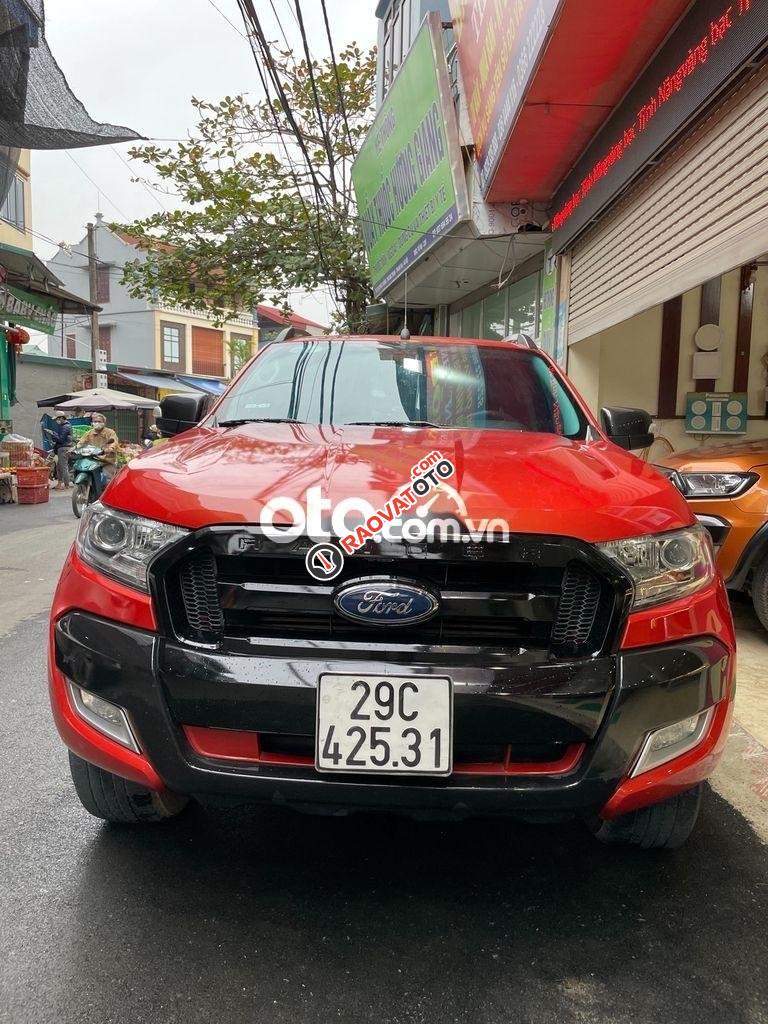 Cần bán xe Ford Ranger Wildtrak 3.2 đời 2015, màu đỏ, xe nhập-10