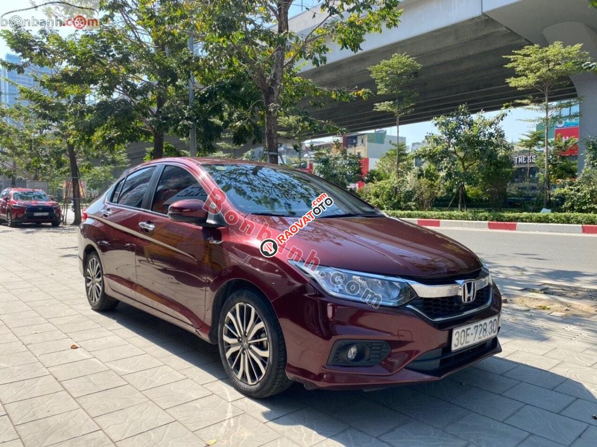 Cần bán Honda City Top năm 2017, màu đỏ mới chạy 4 vạn km, giá chỉ 475 triệu-2