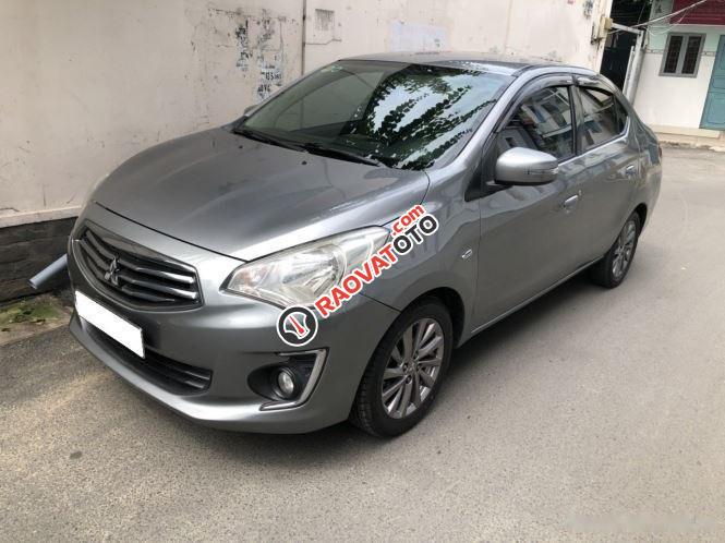 Bán Mitsubishi Attrage CVT năm sản xuất 2017, màu xám, nhập khẩu chính chủ-9