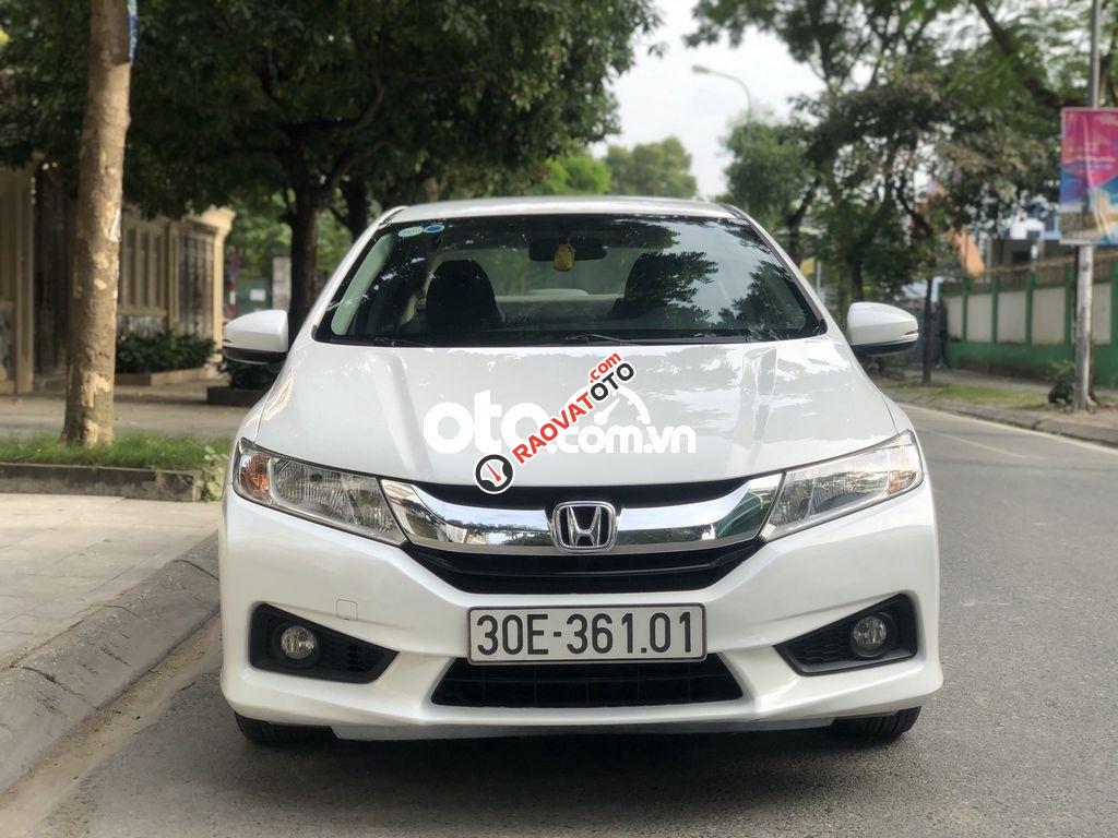 Cần bán xe Honda City AT 2016, màu trắng số tự động, giá 415tr-8