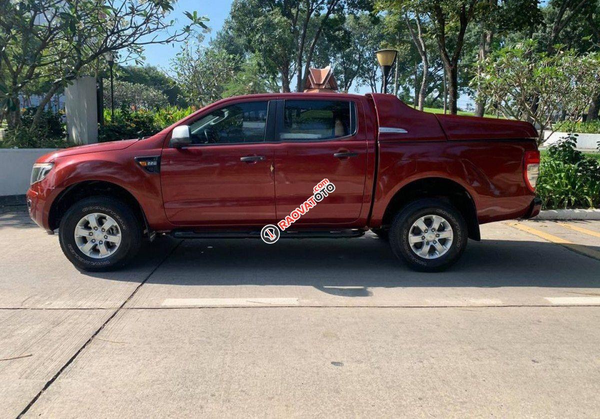Bán ô tô Ford Ranger XLS AT năm 2014, màu đỏ, giá tốt-0