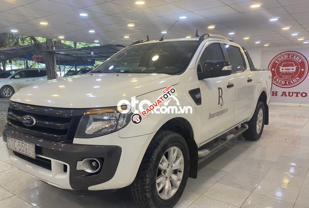 Bán Ford Ranger Wildtrak năm 2015, màu trắng, nhập khẩu-8