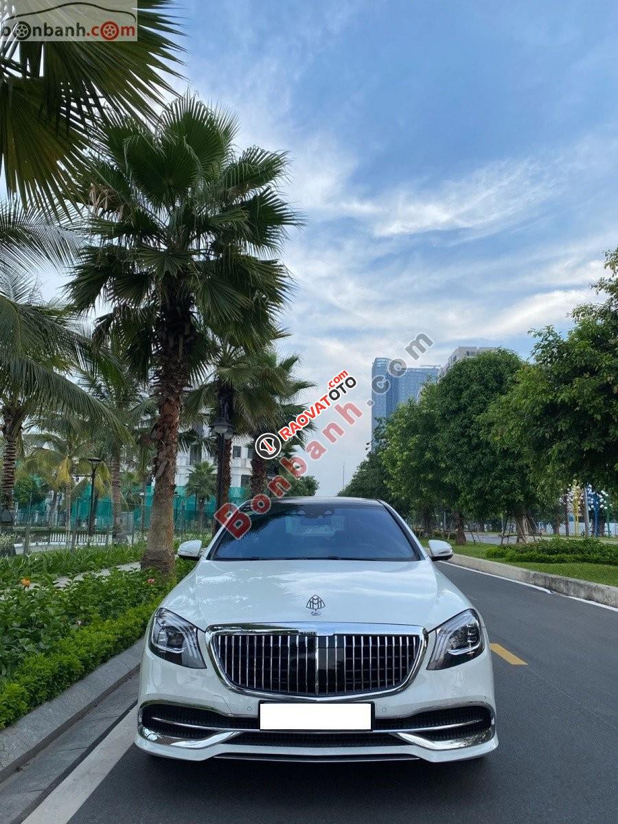 Cần bán Mercedes S500L năm sản xuất 2016, màu đen, nhập khẩu nguyên chiếc-0