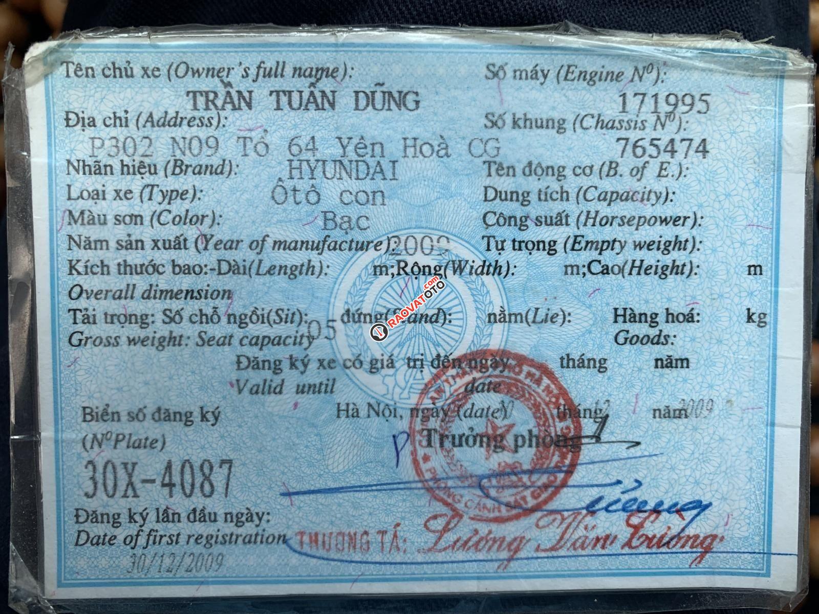 Xe Hyundai Sonata 2.0AT đời 2009, xe nhập chính chủ-2