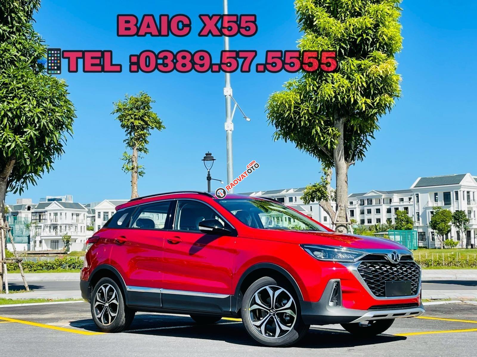 [Phân phối chính hãng] BAIC X55 2021 nhập khẩu nguyên chiếc, bảo hành 3 năm, hỗ trợ 80% giá trị xe, có sẵn giao ngay-3