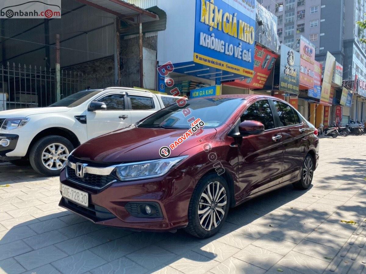 Cần bán Honda City Top năm 2017, màu đỏ mới chạy 4 vạn km, giá chỉ 475 triệu-1