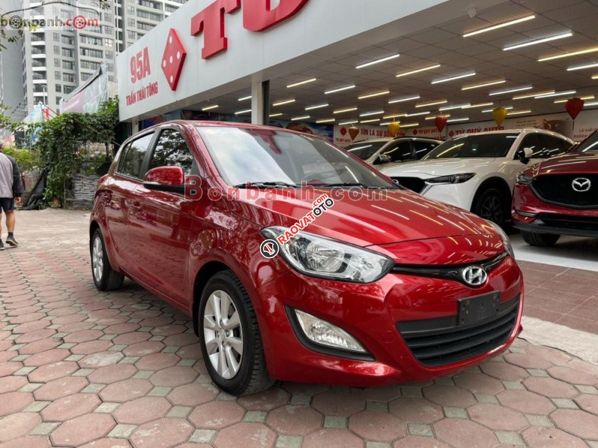 Cần bán lại xe Hyundai i20 1.4 AT đời 2014, màu đỏ, nhập khẩu, 375tr-8