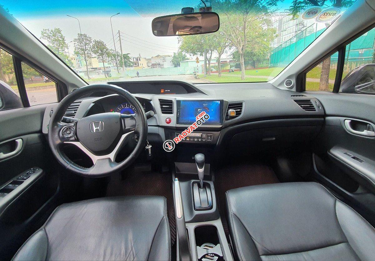 Bán Honda Civic 2.0AT đời 2014, màu đen còn mới, giá 445tr-2