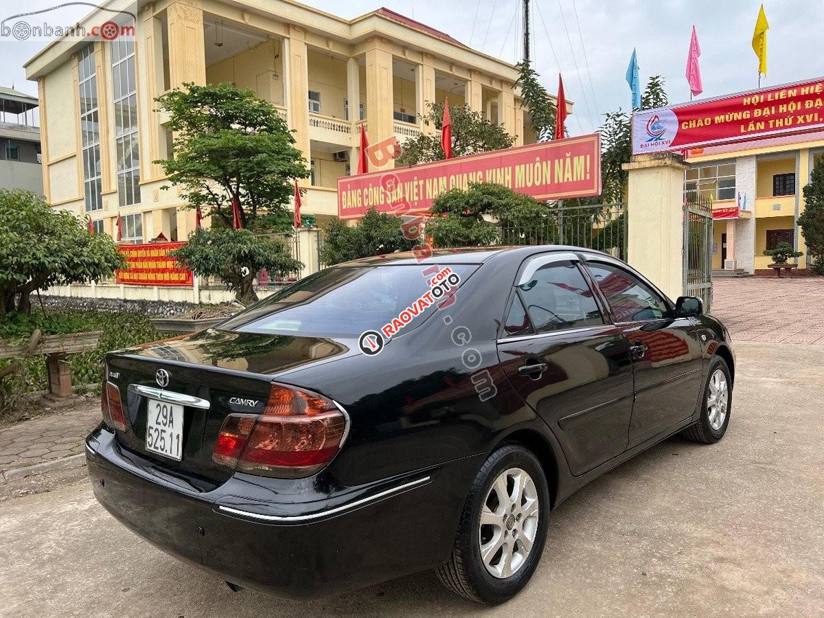 Bán ô tô Toyota Camry G đời 2004, màu đen, 245 triệu-3