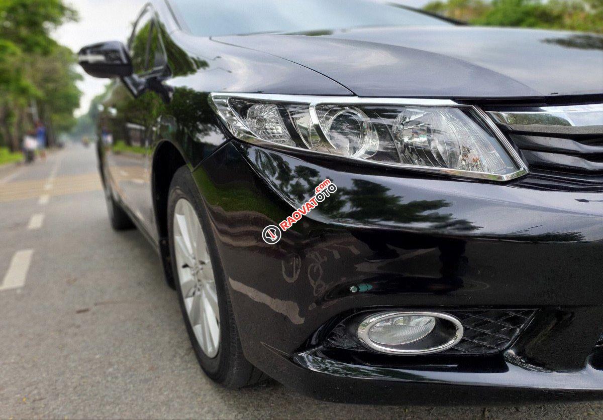 Bán Honda Civic 2.0AT đời 2014, màu đen còn mới, giá 445tr-0